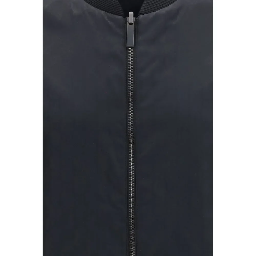 Gucci Black Polyamide Bomber